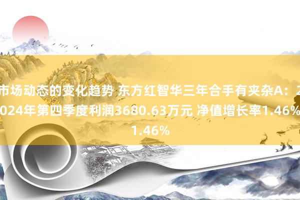 市场动态的变化趋势 东方红智华三年合手有夹杂A：2024年第四季度利润3680.63万元 净值增长率1.46%