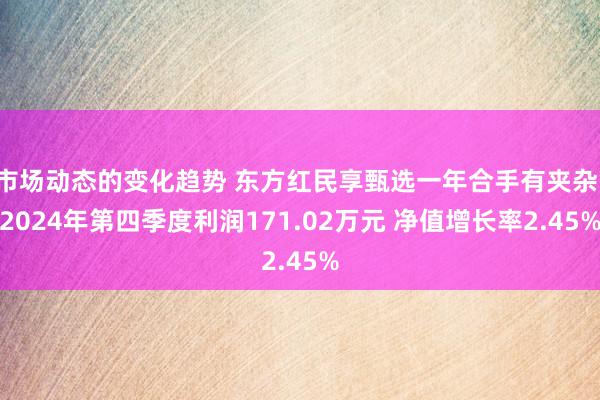 市场动态的变化趋势 东方红民享甄选一年合手有夹杂：2024年